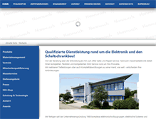 Tablet Screenshot of hannusch.de