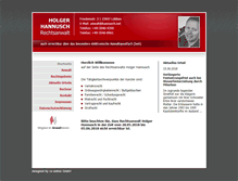 Tablet Screenshot of hannusch.net
